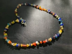 Multi colour stone necklace